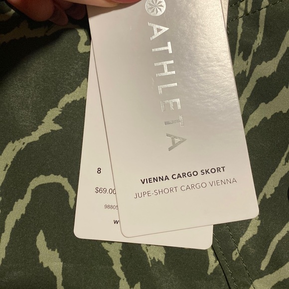 Athleta Vienna Cargo Skort // Eucalyptus Olive #988056 - Picture 5 of 6